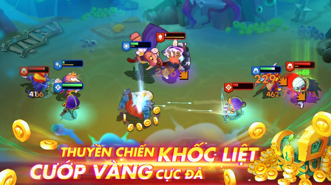 Gameplay chiến thuật, dàn trận "gây nghiện" của Ngư Chiến ZingPlay