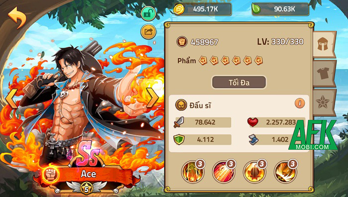 Những đặc trưng chỉ có trong game Huyền Thoại Hải Tặc MOD 