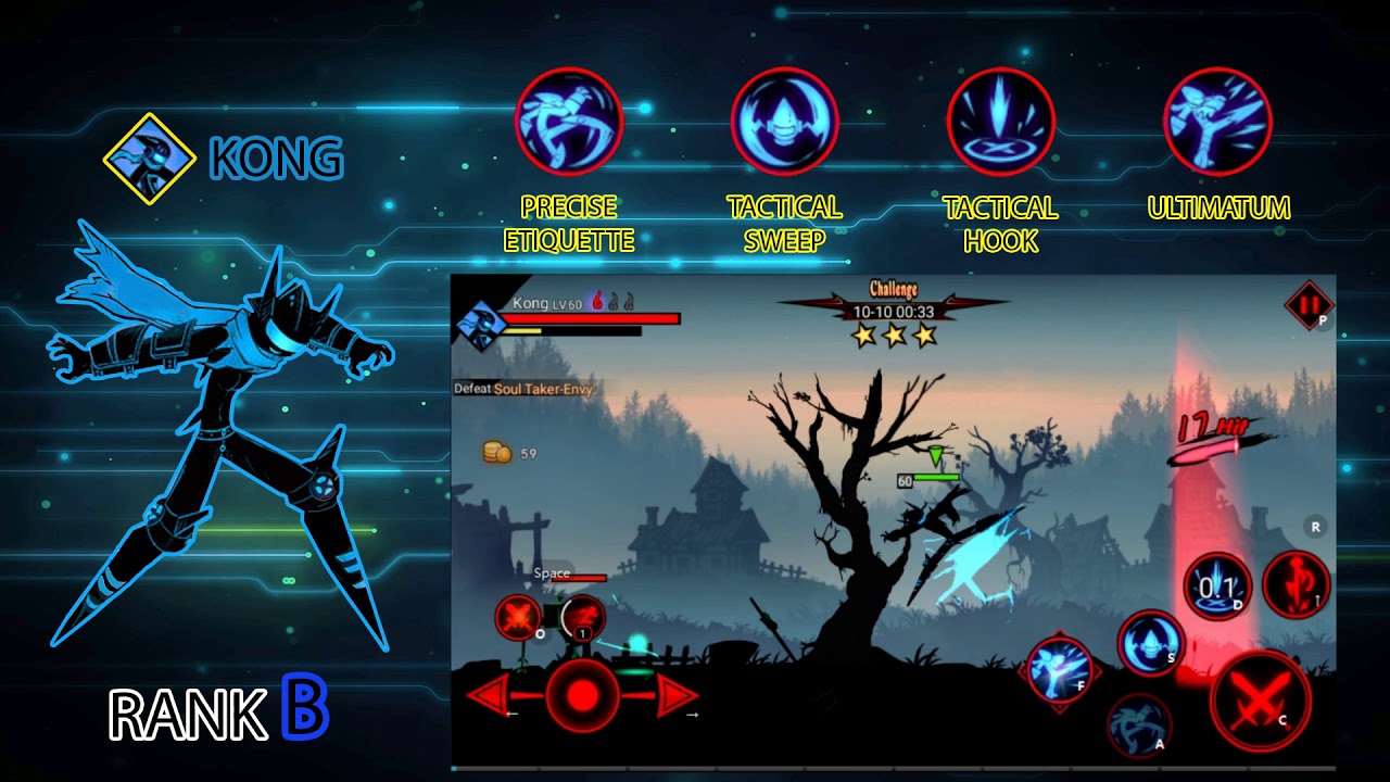 Phiên bản league of stickman hack mang lại trải nghiệm trọn vẹn