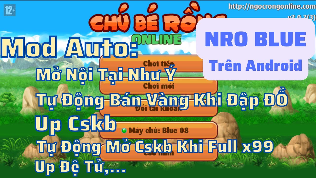 Tải game Nro Blue MOD có đặc điểm gì khác biệt?